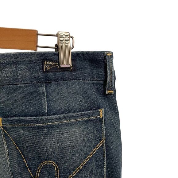 Citizens of Humanity Faye #003 Stretch Low Waist Full Leg Jeans Size 28 - Picture 4 of 10